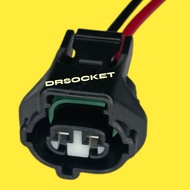 2 PIN TOYOTA 3UZ-FE LEXUS GS300 GS350 ENGINE OIL LEVEL SENSOR SOCKET CONNECTOR