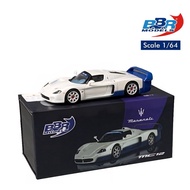 MINI GT BBRDIE6414 Maserati MC12 Stradale White X BBR MODELS