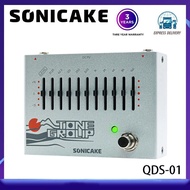 SONICAKE QDS-01 Tone Group 10-Band EQ Equalizer Guitar Bass Effects Pedal