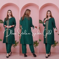 Dlusia Latest Arabic Sadin Longdress Suit