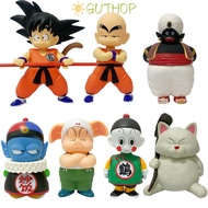 GUTHOP Dra gon Ball Ornament, Vegeta Son Goku DBZ Dolls Model, Gifts Broly Buu Mini Microscopic Orna