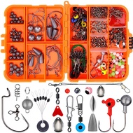257Dezhou Cross-Border Sea Set Weihe Accessories Rock Parts Wholesale Lure Kit Set Hooks Sports C2SQ