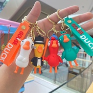 GANTUNGAN Goose Duck Keychain Duck Cute Duck Keychain Souvenir Children's Gift