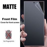 For Xiaomi 12 12S Mi 11T 10T 10 11 Lite / Pro / Ultra Mi Note 10 Pro/Lite Full Cover Screen Protector Matte Clear Anti-Bluelight Anti-Fingerprint Hydrogel Film
