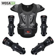 WOSAWE Kneepad Set Motorcycle Knee Pads Protector Motocross Snowboard Skateboard Ski Roller Hockey Sports Protection Support MTB
