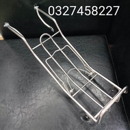 Baga giữa inox sườn xe DREAM dày 8li  hàng chuẩn