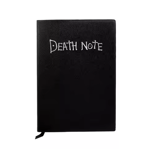 74 Sheets 20.7x14.7CM Death Note Planner Anime Diary Cartoon Book Lovely Notebook Theme Cosplay Larg