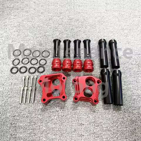 Motorcycle lifter blocks billet pushrod tube covers For Harley Twin Cam 1999-2017 Milwaukee-Eight M8