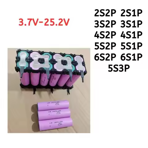 2S2P 2S1P 3S1P 3S2P 4S1P 4S2P 5S1P 5S2P 6S1P 6S2P 5S3P 3500mAh 18650-35E battery pack custom welding
