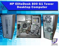 Desktop Computer Core i5 4th Gen  HP EliteDesk 800 G1 / Dell Optiplex 7020 MT Tower Computer 8GB RAM 256GB SSD(Preloved)