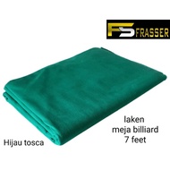 LAKEN KAIN BILIARD KARPET MEJA BILLIARD 7 FEET BILIAR HIJAU TOSCA ZF -MR.LAZ7