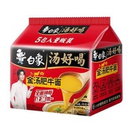 白象即食麵 湯好喝 袋裝高湯麪 牛肉老母雞速食泡麪