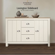 Synergy House Lexington 2 Door 3 Drawer Storage Display Cabinet (3.9ft)