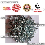 500 /1000PCS 516 / MK516 / NB516 DSM-HO #10X5/8 ZPH SELF DRILLING SCREW / SKRU BESI C CHANNEL BUMBUN