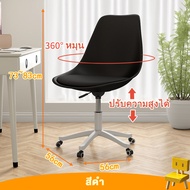 AIBG โต๊ะขากลม โต๊ะคอมพิวเตอร์ 120cm/100cm/80cm  โต๊ะทำงาน โต๊ะเรียน โต๊ะมินิมอล โต๊ะสีขาว TABLE โต๊