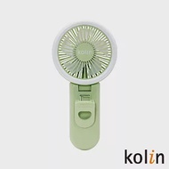 Kolin歌林2in1 LED補光USB充電風扇KF-HCA07 抹茶綠