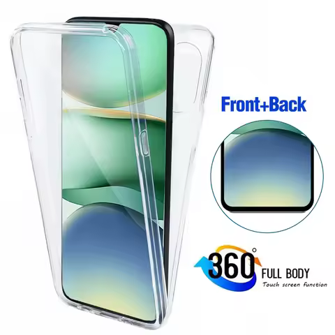Redmy A5 4G Case 360 Degree Double-Sided Crystal Clear Cover For Redmi A5 RedmiA5 A 5 5 A 4G Full Co