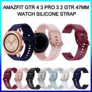 Amazfit Watch GTR 4 3 Pro 3 2 GTR 47MM Smart Watch Silicone Strap