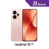 Realme 15 5G (12/256GB) |ชิปเซ็ต Dimensity 7300+ 5g กล้องAI หน้า+หลัง 50MP ชาร์จไว 80w IP69 แบตเตอรี