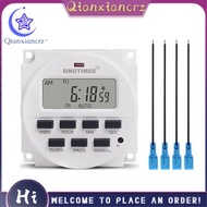1 Set Seconds Control Accurate to Seconds 220V Timer with 4 10Cm Wire Terminals