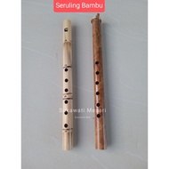 Seruling Suling Bambu Bali Lubang 6 Alat Musik Edukasi Anak