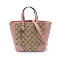 【日本直送】 GUCCI GUCCI 布里 GG帆布 手包 托特包 帆布 皮革 淺褐色 粉紅色 兩用款