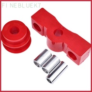 [finebluek7] Shifter Bushing Red Rubber Metal Improved Handling for Honda Civic CRX Del Sol 1988-200