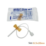 Pet Double Wing Infusion Needle Animal One Use Sterile Vein Infusion Needle English Individual Packa