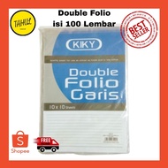 Double Folio 100 Sheets Kiky Double Folio/ 1 Pack Double Folio/ 1 Pack Double Folio/ Line Double Fol