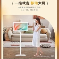 ✅FREE SHIPPING✅Apparent Marker27Inch Girlfriends Machine Free Screen Smart TV Free Lifting Mobile Bracket White 27