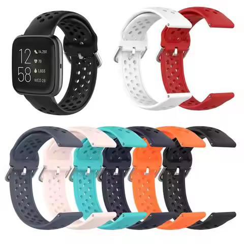 Strap For Fitbit Versa 2 3 4 /Versa Lite Smart Watch Soft Silicone Wrist Band Replacement Bracelet F
