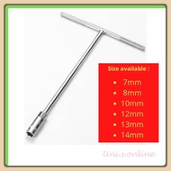 T HANDLE ( 7mm 8mm 10mm 12mm 13mm 14mm ) / T-HANDLE WRENCH / SPANAR T / T HEX NUT DRIVER / T SPANAR