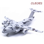 CLEOES Plane Toys Light Music Classic Aircraft Traffic Mini Gifts C-17 Toy Vehicles