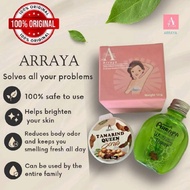 ARRAYA CARE CREAM | Whitening Deodorant + Scrub + Toner
