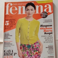 Majalah Femina November 2012 cover model Citra Kirana