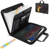 Folder Fail Pantas - Folder Fail Pantas Kalis Api A4 Kapasiti Besar dengan Penyangga, Folder Fail Pa