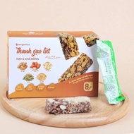 Grain Brown Rice Bar &amp; Floss Box Of 8 Bars Of 136g | Office Snacks | Diet Keeping Shape