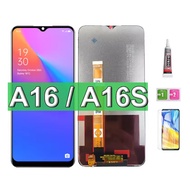 Original LCD For OPPO A16 A16S LCD Display With Frame Touch Screen