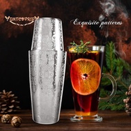 Cocktail Shaker Boston Shaker 304 Stainless Steel Barra De Ferramentas  Engraving Design Boston Cock