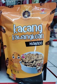 Kawangkoan Kacang Batik Sangrai Asli Manado 500 gr oleh oleh Cemilan Sehat dan Halal siap di makan
