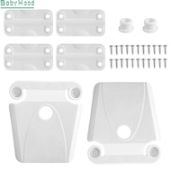 Plastic Cooler Hinge and Latch Replacement Kit for Igloo 165 Quart Coolers White