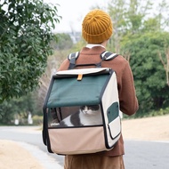 PIDAN Expandable Pet Travel Carrier - Portable Cat Litter Box