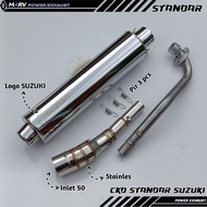SUZUKI Standard CKD Fu Exhaust PNPSUZUKI for Vega Smash Shogun Revo Supra Blade ETC.