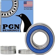 PGN 6205-2RS Sealed Ball Bearing - 25x52x15 - Lubricated - Chrome Steel (4 PCS)