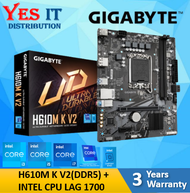 GIGABYTE H610M H / H610M K DDR4 DDR5 LGA1700 MOTHERBOARD + INTEL 12th / 14th Gen PROCESSOR