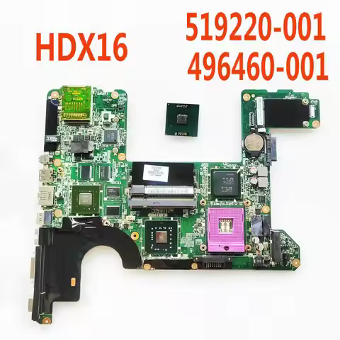 496460-001 519220-001 For HP HDX16 HDX X16-1044NR HDX X16-1002TX HDX X16-1100EO DAUT6GMB8F0 DAUT6GMB