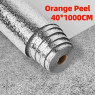 Aluminum Foil Wallpaper Sticker – Waterproof, Heat-Resistant Kitchen Backsplash