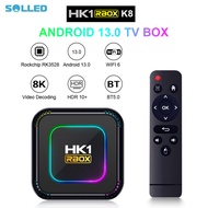 HK1 RBOX K8 Home Smart Media Player Ultra HD 4K Smart TV Box With Remote Control Digital Player Compatible For Android 13.0