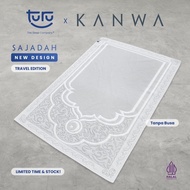 TURU x Kanwa 3D Grey Premium Foam Prayer Rug (Minimalist Exclusive Design) - Latest Thick, Modern Pr