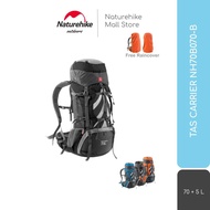 NATUREHIKE 70+5 L CARRIER BAG NH70B070-B BACKPACK MOUNTAIN BACKPACK